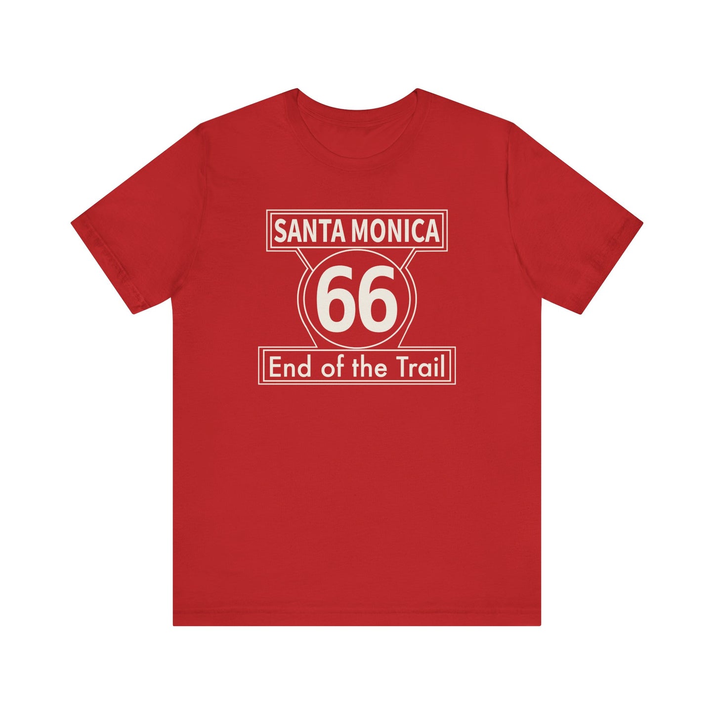 Santa Monica Route 66 - Unisex Tee