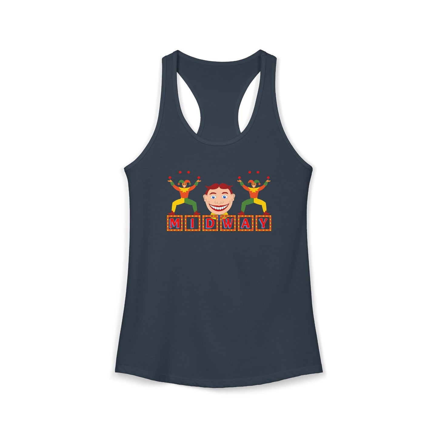 Carnival Midway Tank Top Women's Racerback