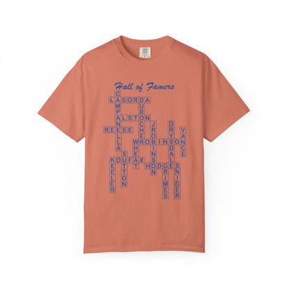 Dodgers Hall of Famers Crossword Unisex T-Shirt