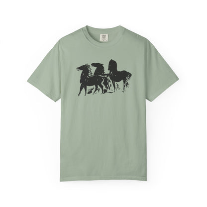3 Horses Unisex T-Shirt