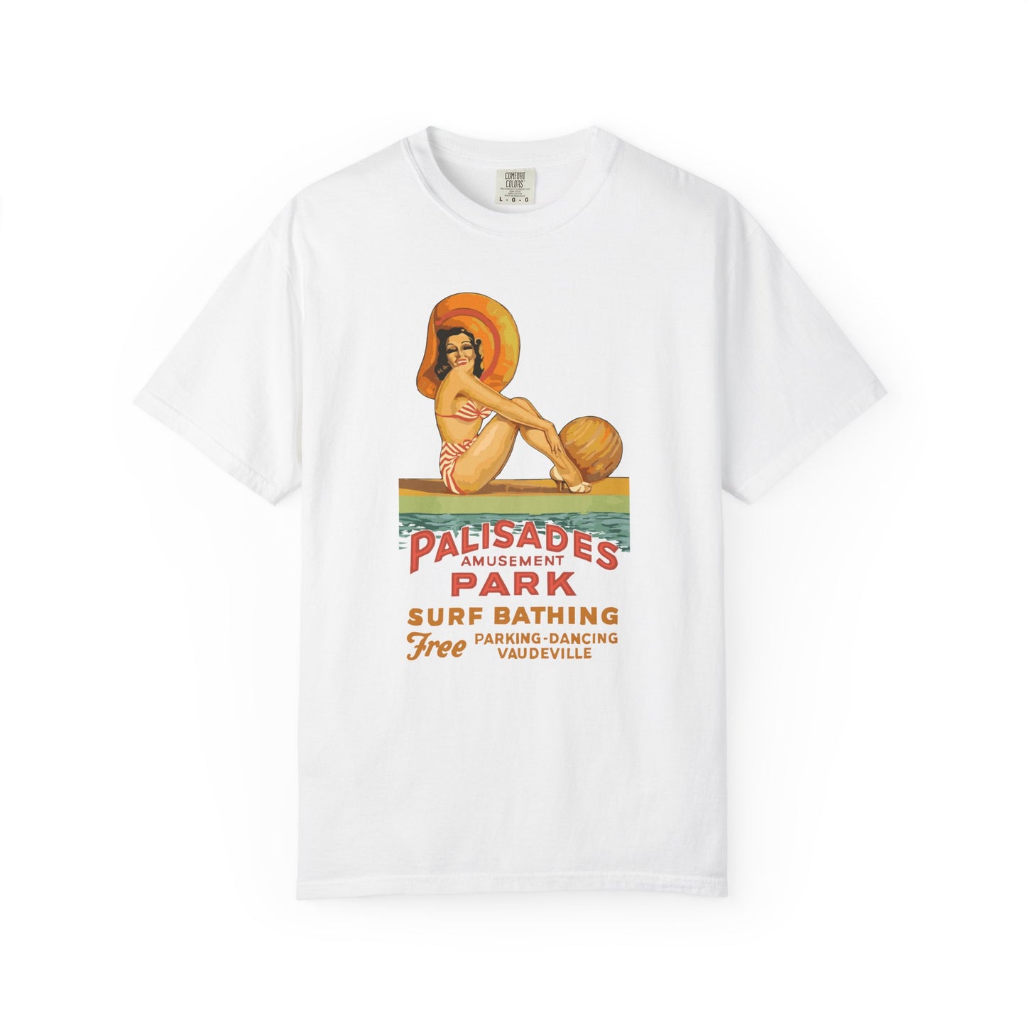 Palisades Amusement Park T-Shirt, New Jersey Tee Unisex