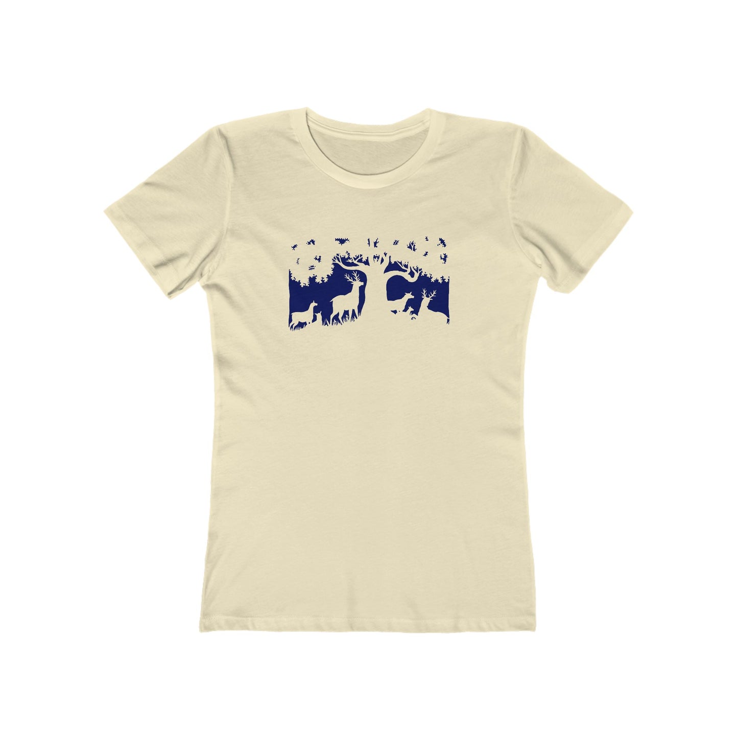 Deer in the Woods - Women's T-Shirt