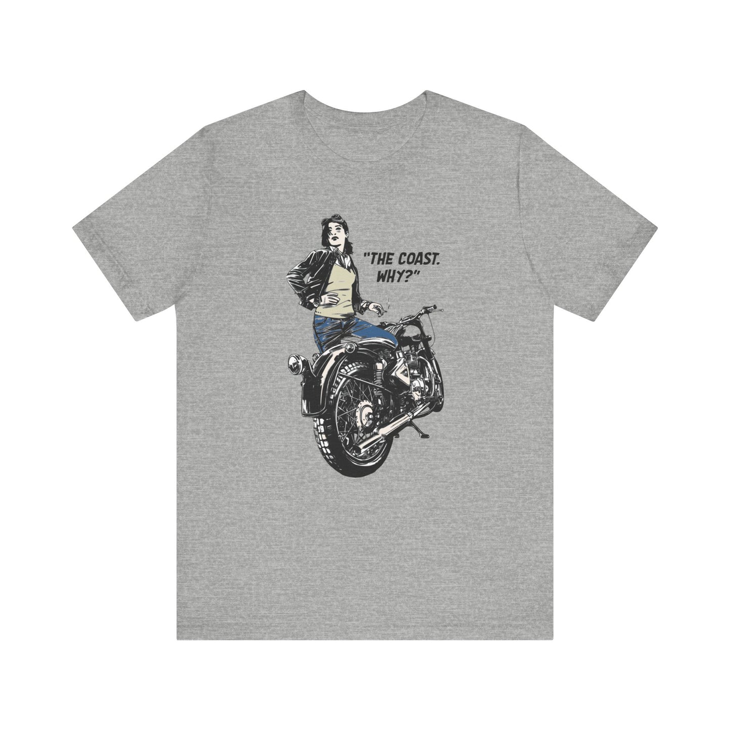 The Coast - Motorcycle - Unisex T-Shirt