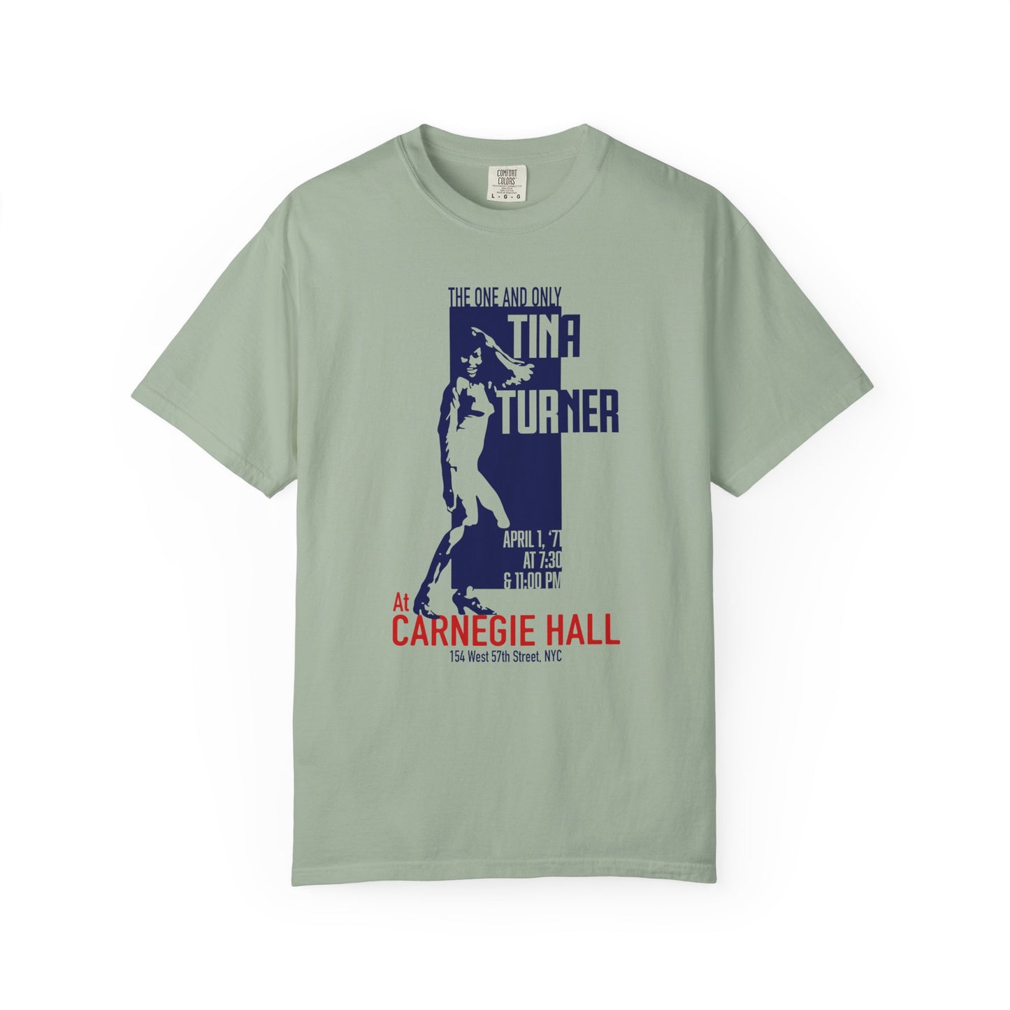 Tina Turner T-Shirt Carnegie Hall Unisex