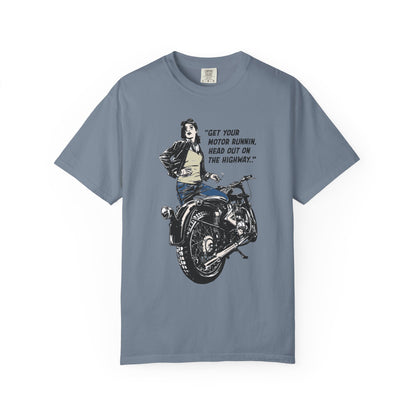 Born to be Wild T-Shirt Motorcycle Tee Unisex