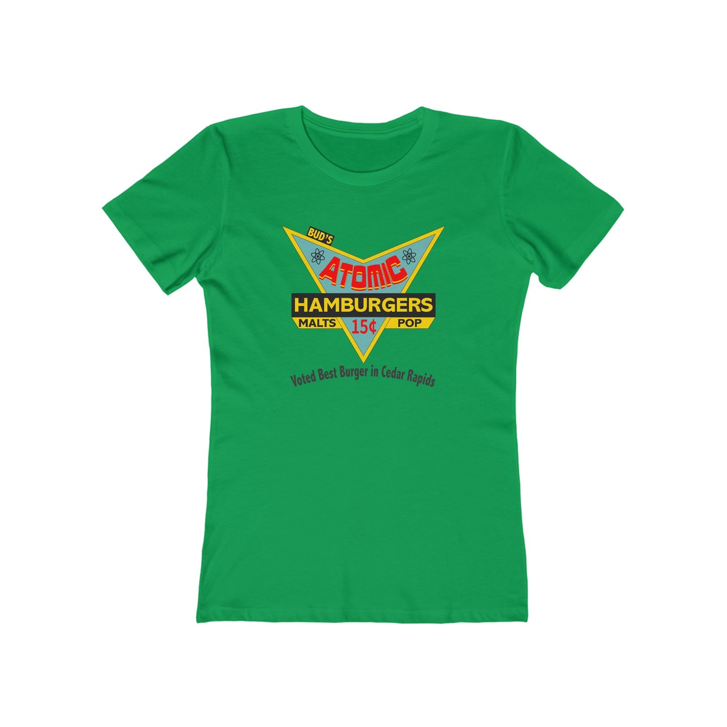 Atomic Hamburgers Retro Sign Women's T-Shirt