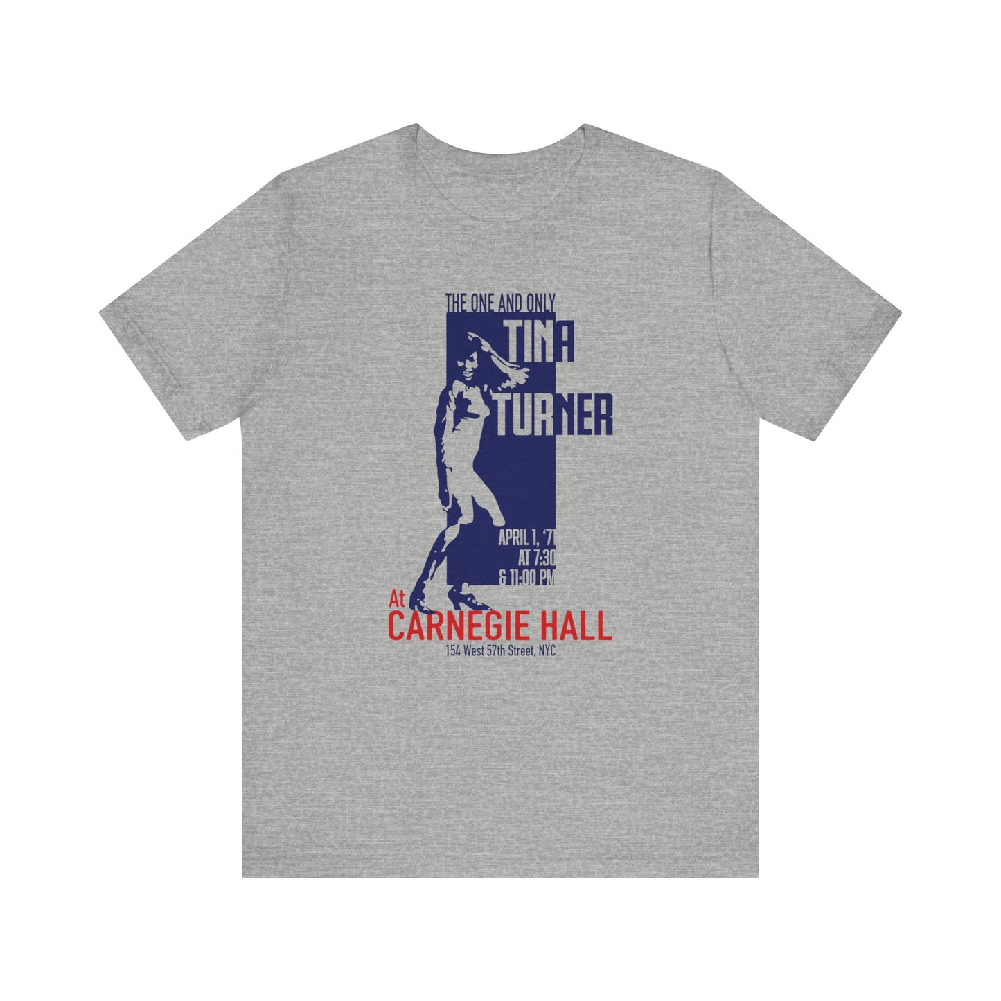 Tina Turner at Carnegie Hall - Unisex T-Shirt