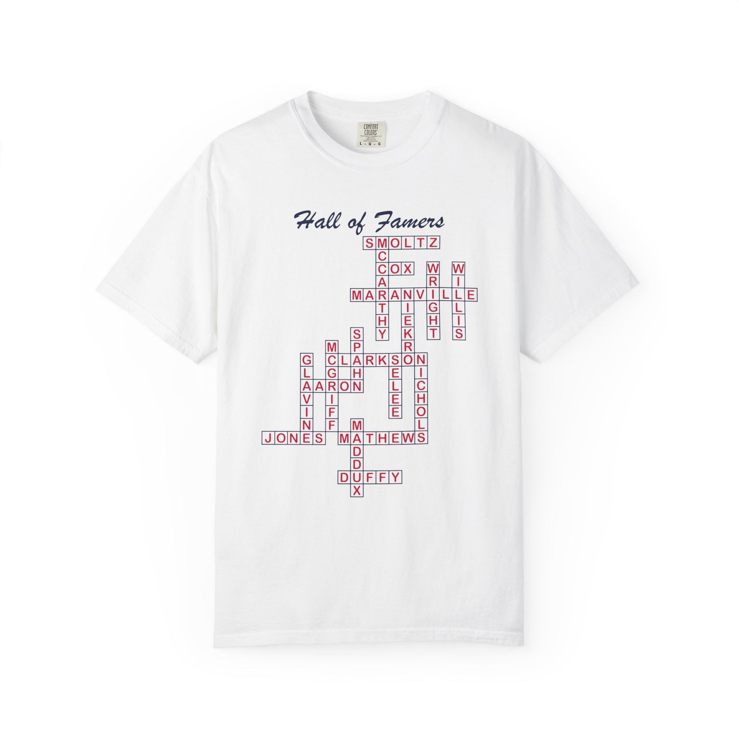 Braves Hall of Famers Crossword Unisex Tee