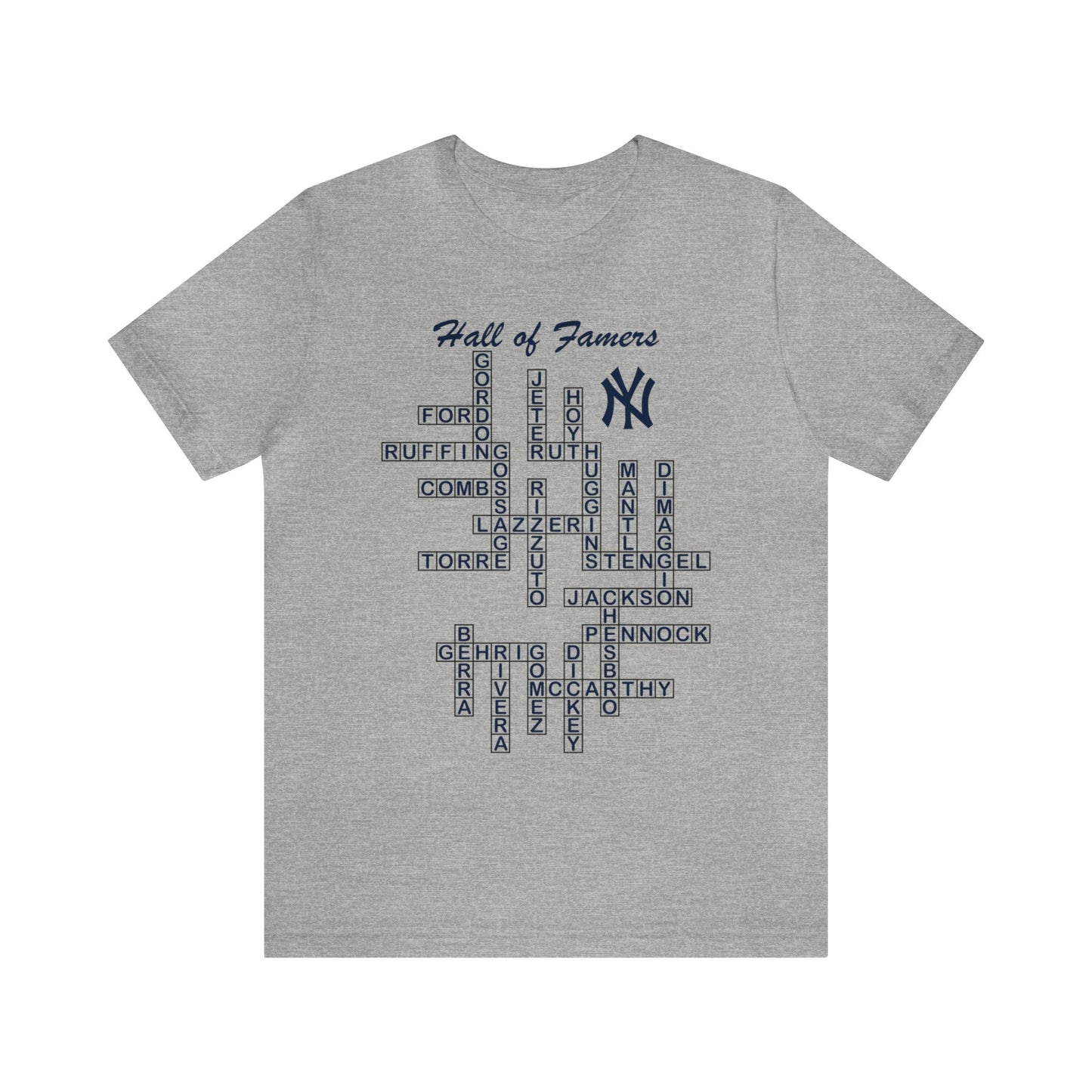 Yankee Legends Crossword - Unisex T-Shirt