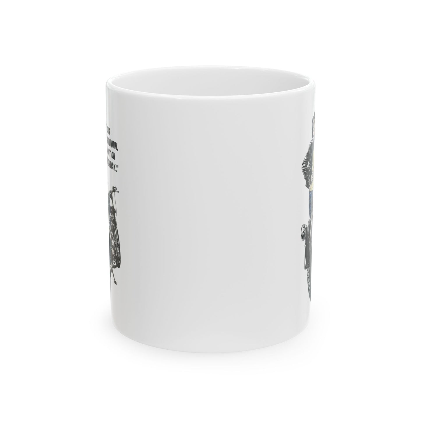 Born to be Wild Ceramic Mug (11oz)
