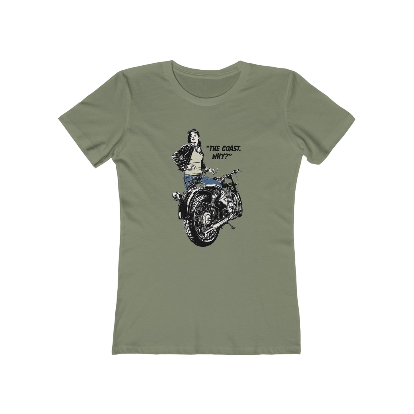 The Coast - Motorcycle - Women's T-Shirt