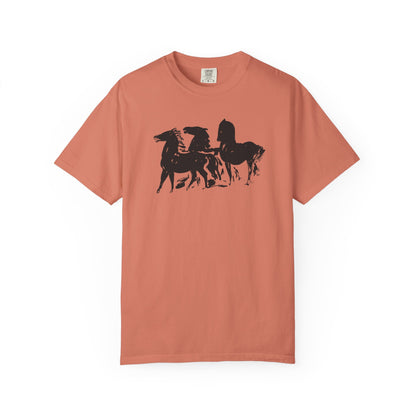 3 Horses Unisex T-Shirt