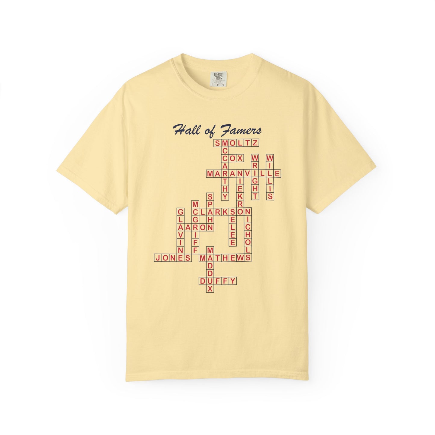 Braves Hall of Famers Crossword Unisex Tee