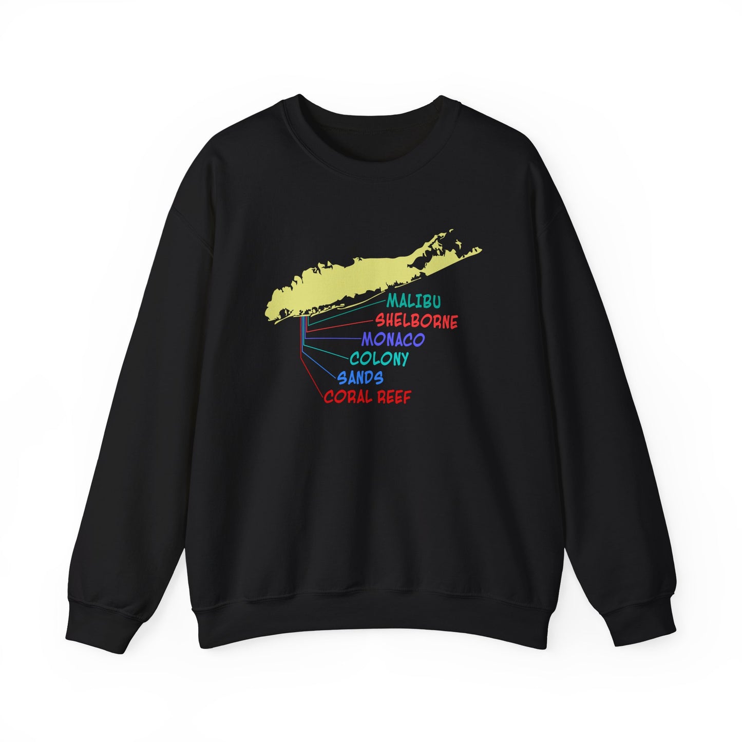 Lido Beach Clubs Unisex Sweatshirt