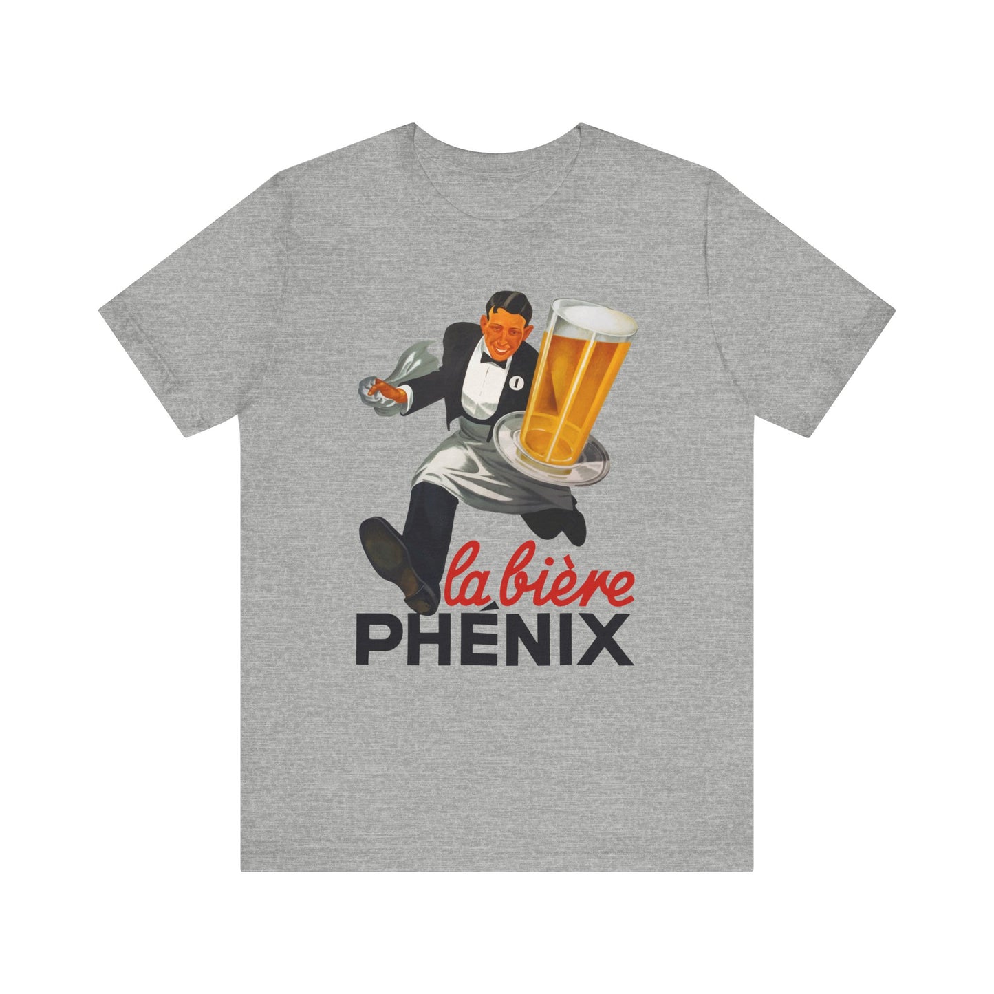 La Biere Phenix - Vintage Beer Ad - Unisex T-Shirt