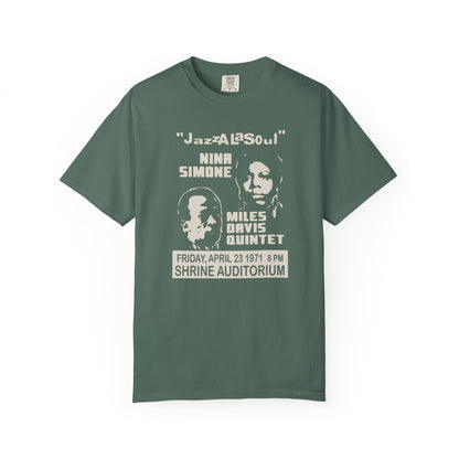 Nina Simone & Miles Davis at the Shrine Unisex T-Shirt