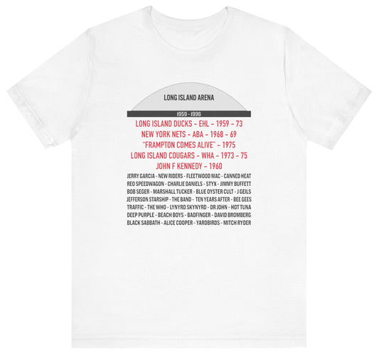 Long Island Arena Commack t-shirt