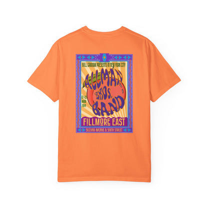 Fillmore East/Allman Bros at the Fillmore Front/Back Unisex T-Shirt