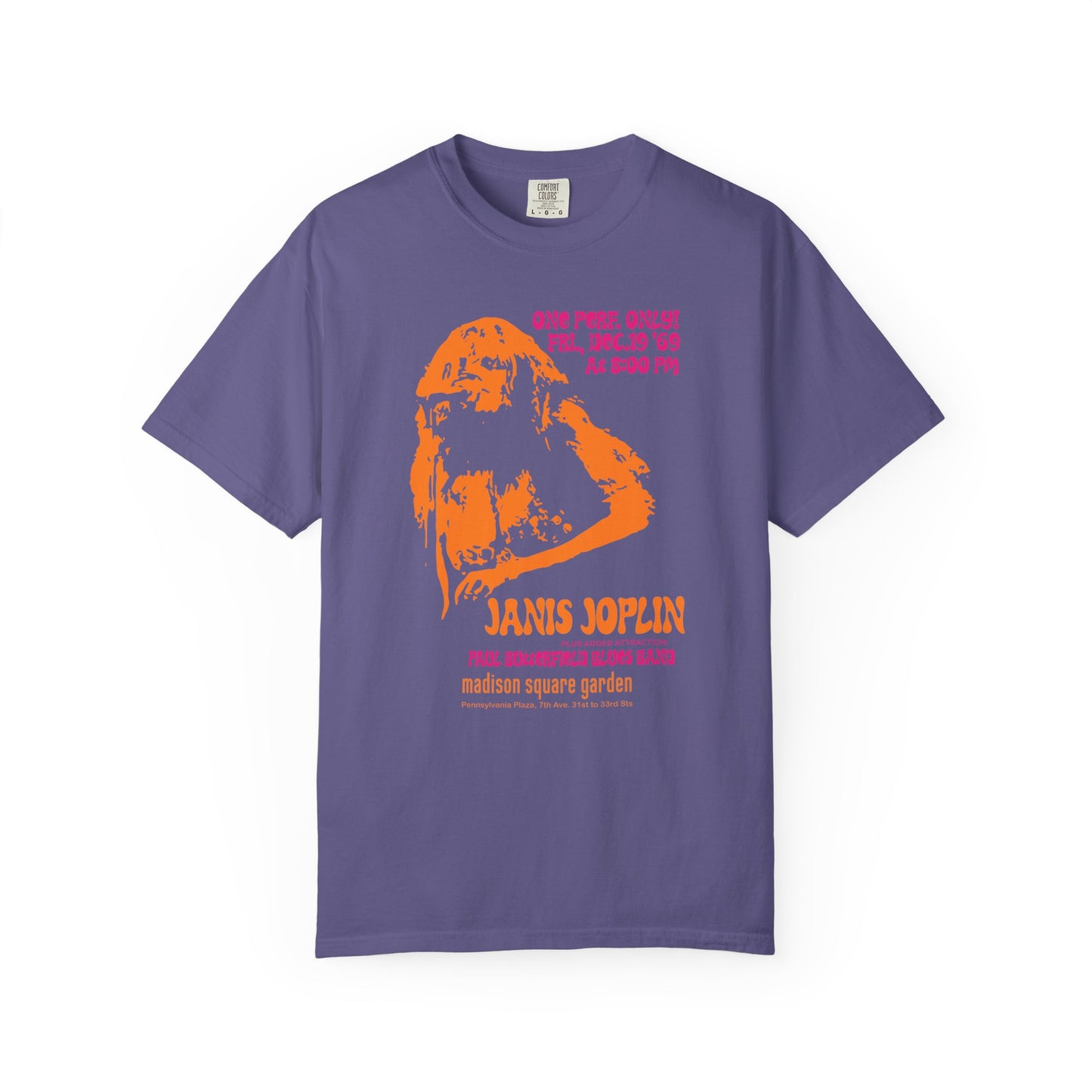 Janis Joplin at MSG Unisex T-Shirt