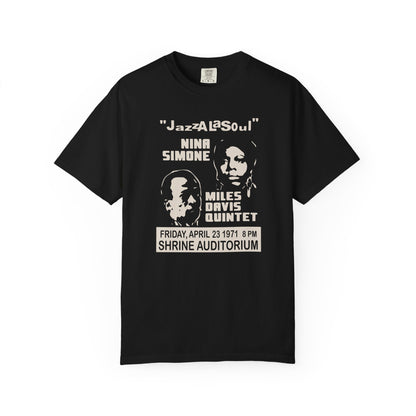 Nina Simone & Miles Davis at the Shrine Unisex T-Shirt