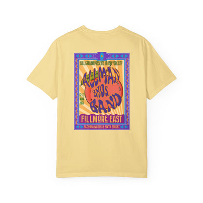 Fillmore East/Allman Bros at the Fillmore Front/Back Unisex T-Shirt