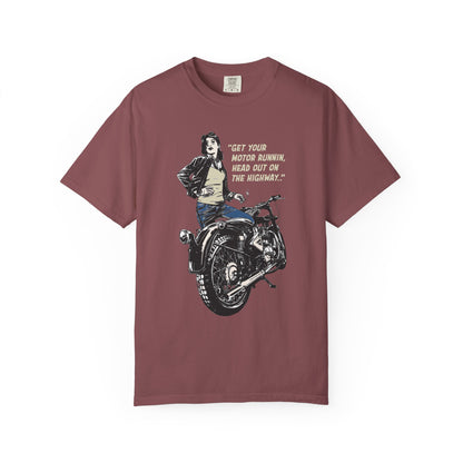 Born to be Wild T-Shirt Motorcycle Tee Unisex