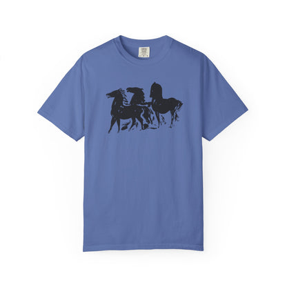 3 Horses Unisex T-Shirt