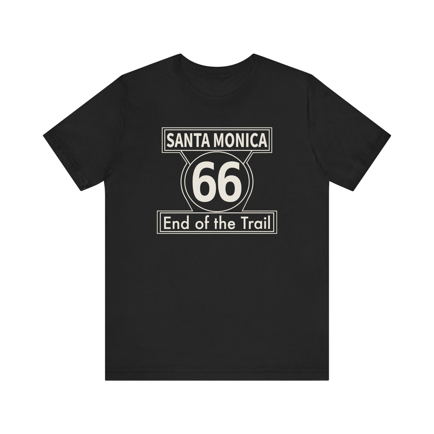 Santa Monica Route 66 - Unisex Tee