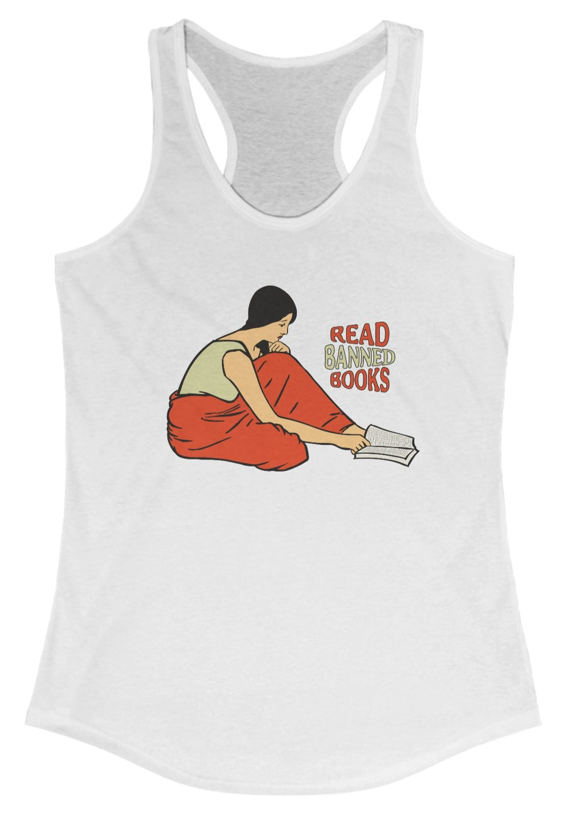 Read Banned Books tank top