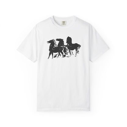 3 Horses Unisex T-Shirt