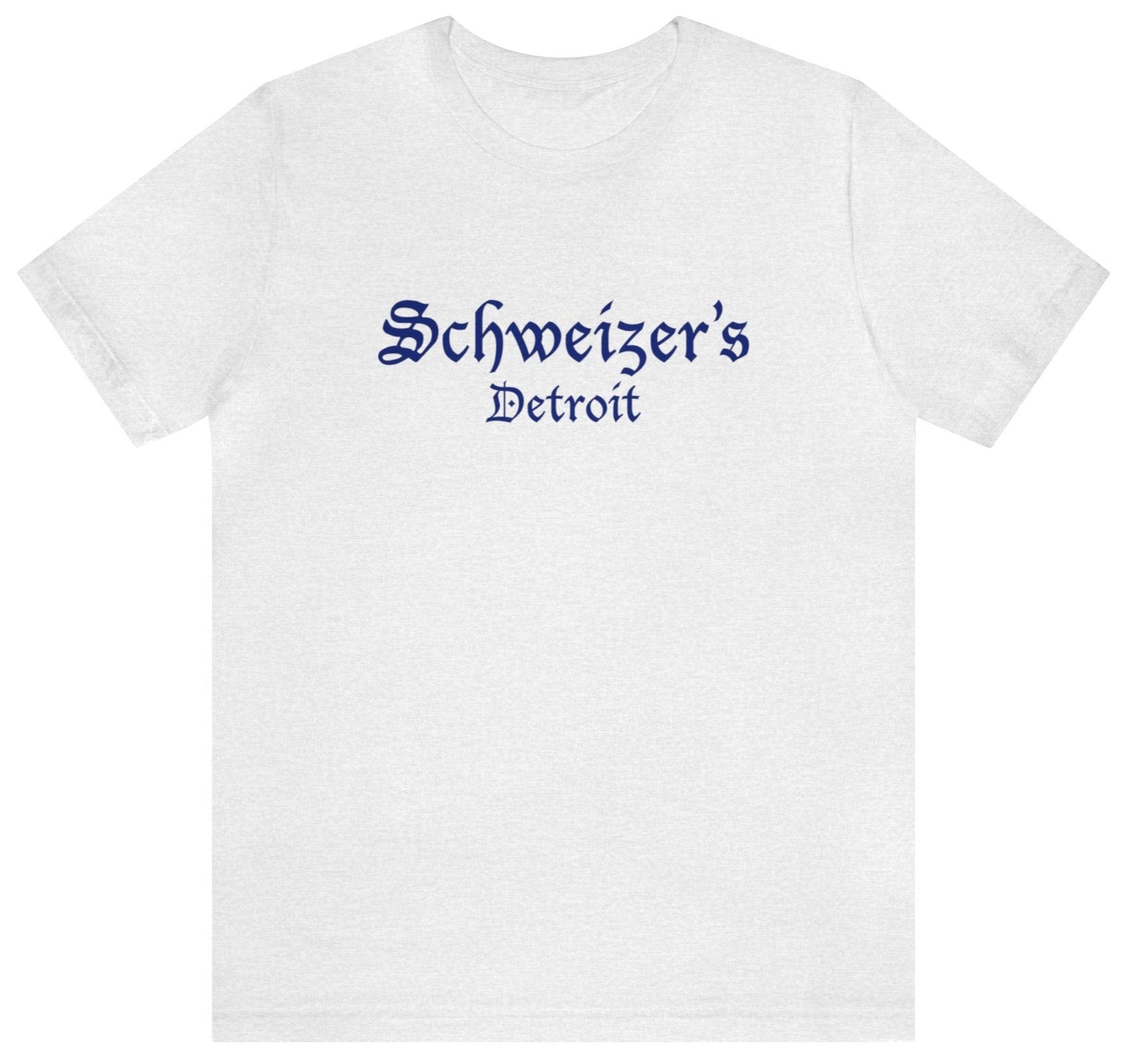 Schweizer's Detroit t shirt
