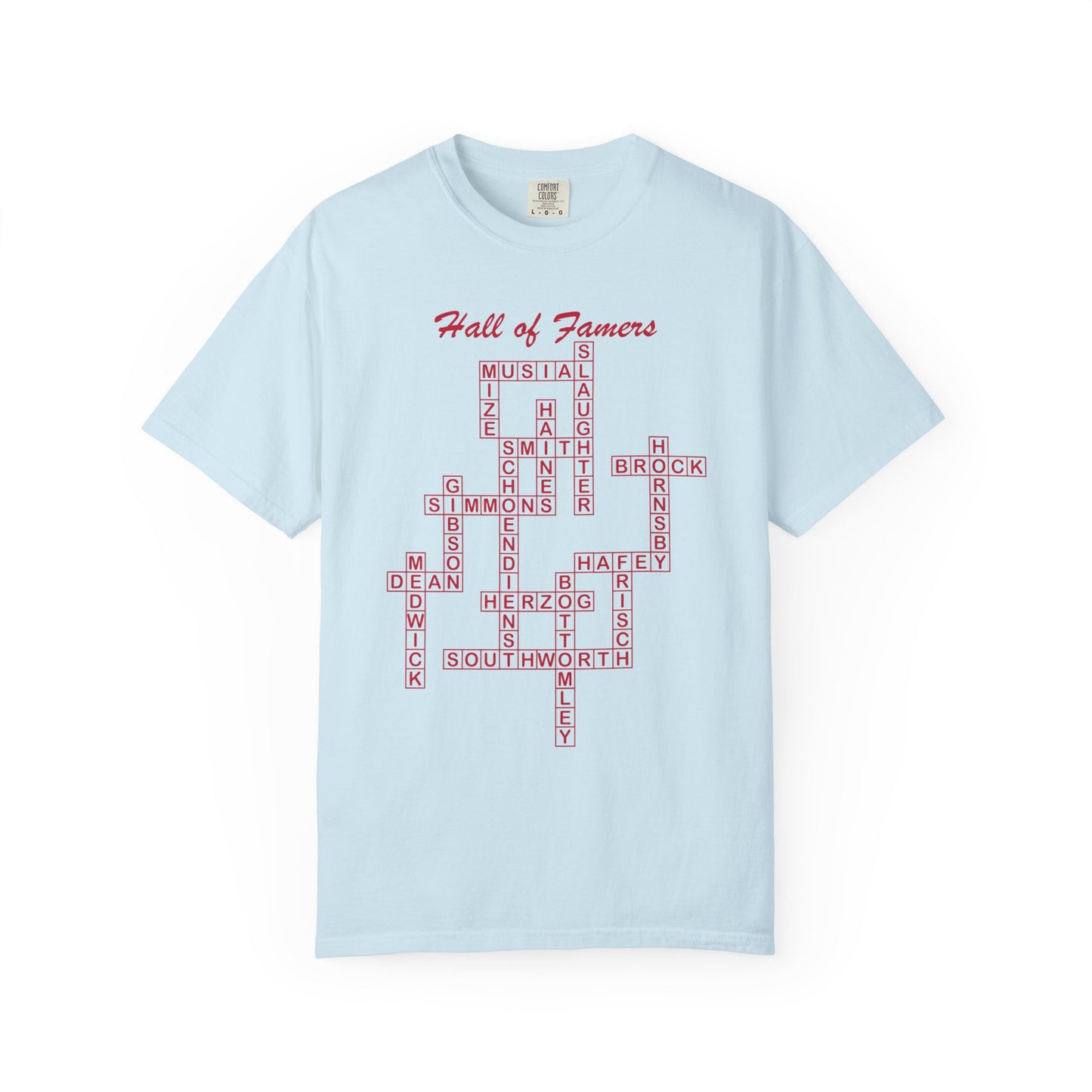St Louis Cardinals Hall of Famers Crossword Unisex T-Shirt