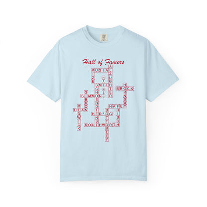 St Louis Cardinals Hall of Famers Crossword Unisex T-Shirt