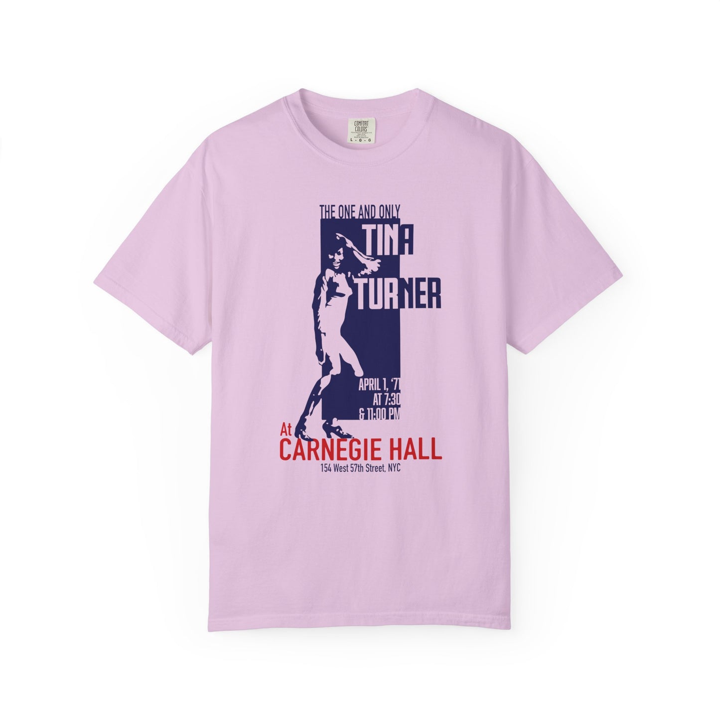 Tina Turner T-Shirt Carnegie Hall Unisex