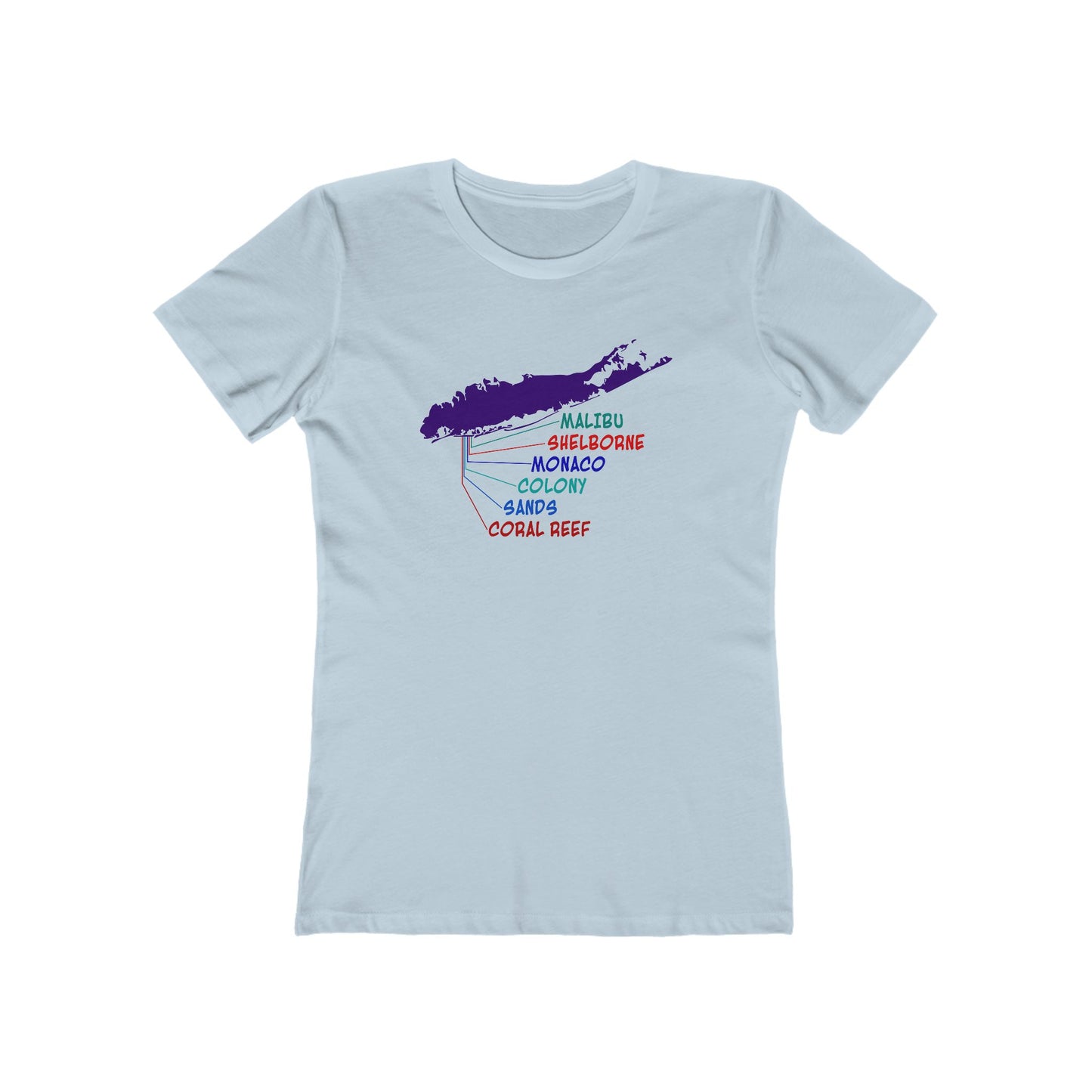 Lido Beach Clubs Women's T-Shirt