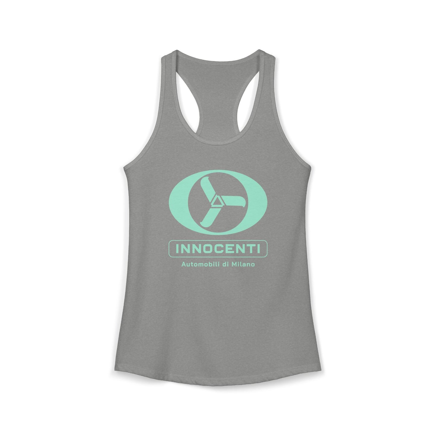 Innocenti Tank Top Classic Italian Car Women's Racerback