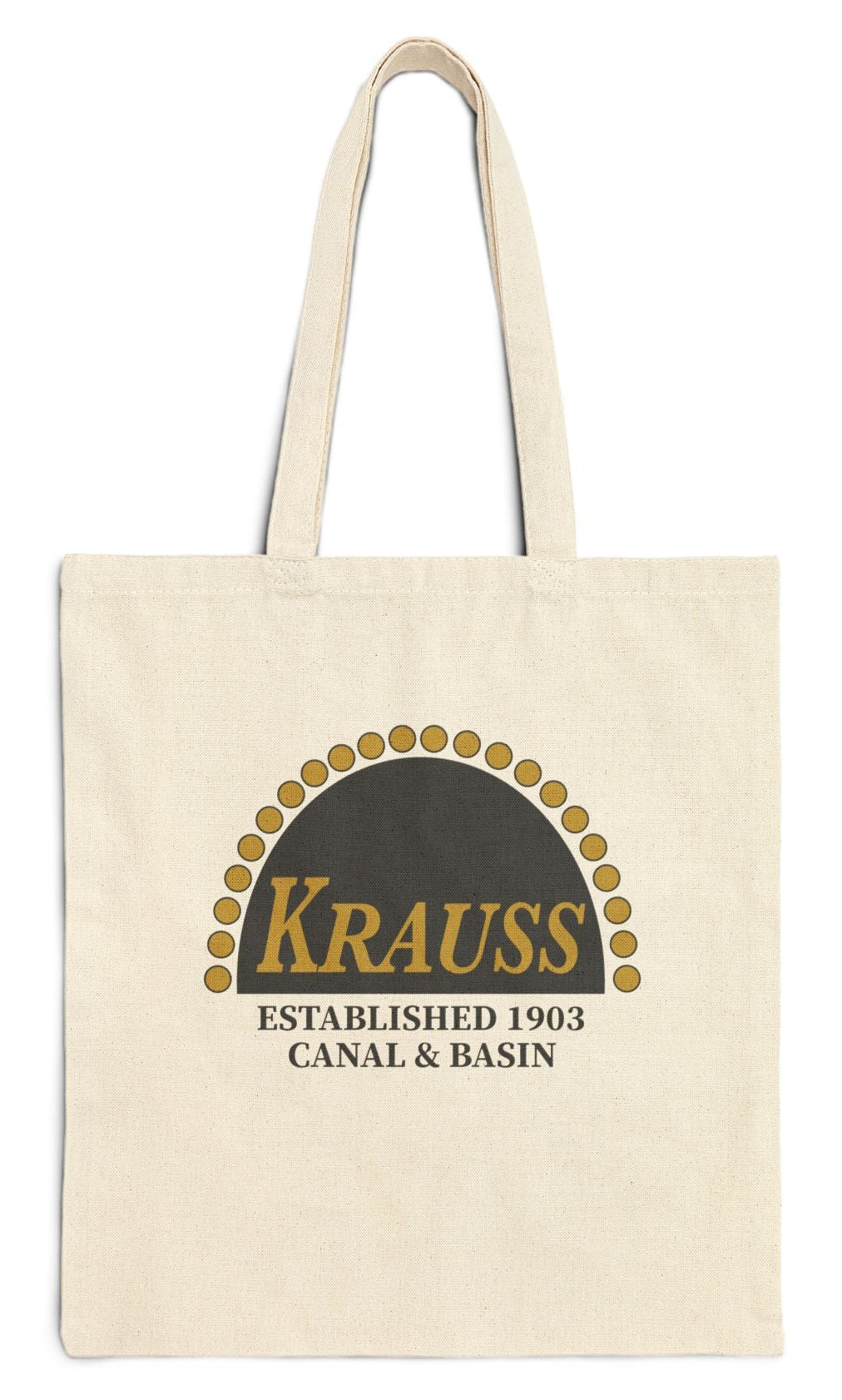Krauss New Orleans Department Store canvas tote bag