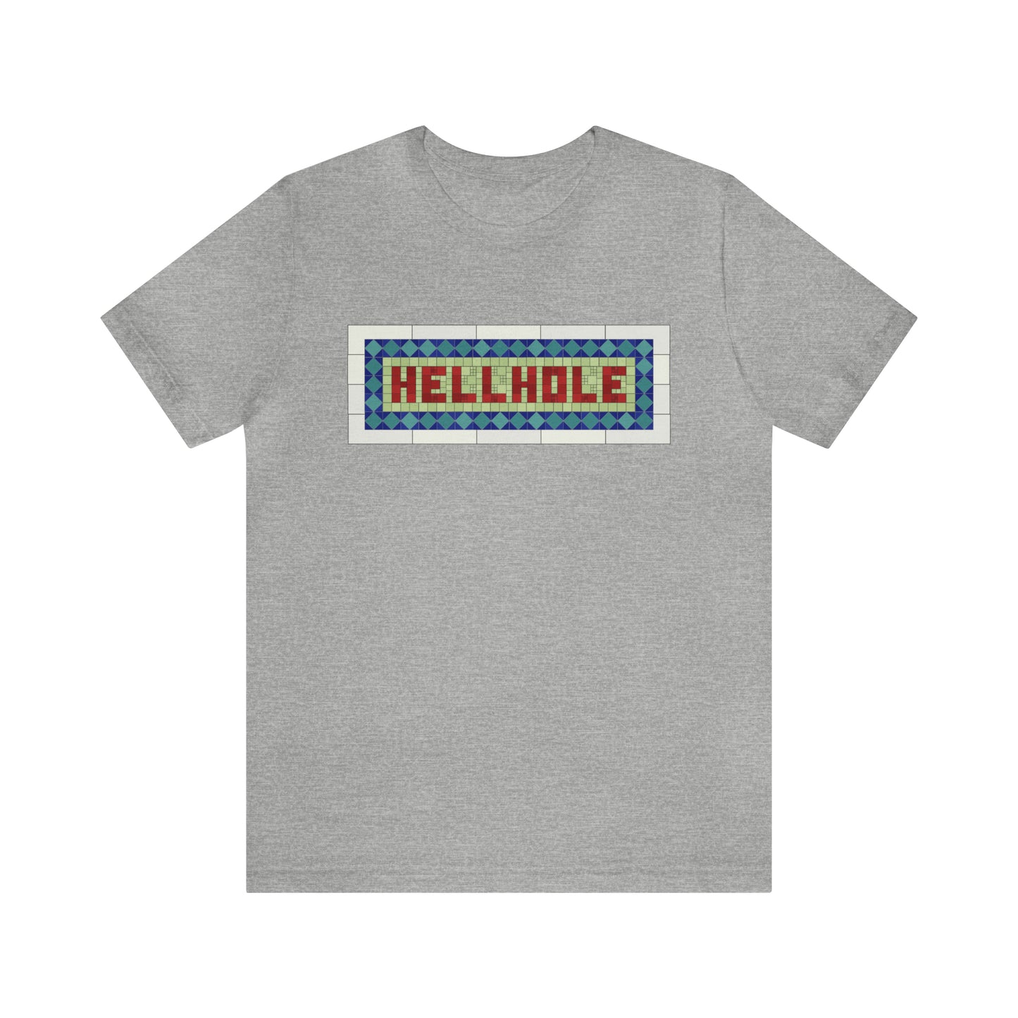 Hellhole Subway Sign - Unisex T-Shirt