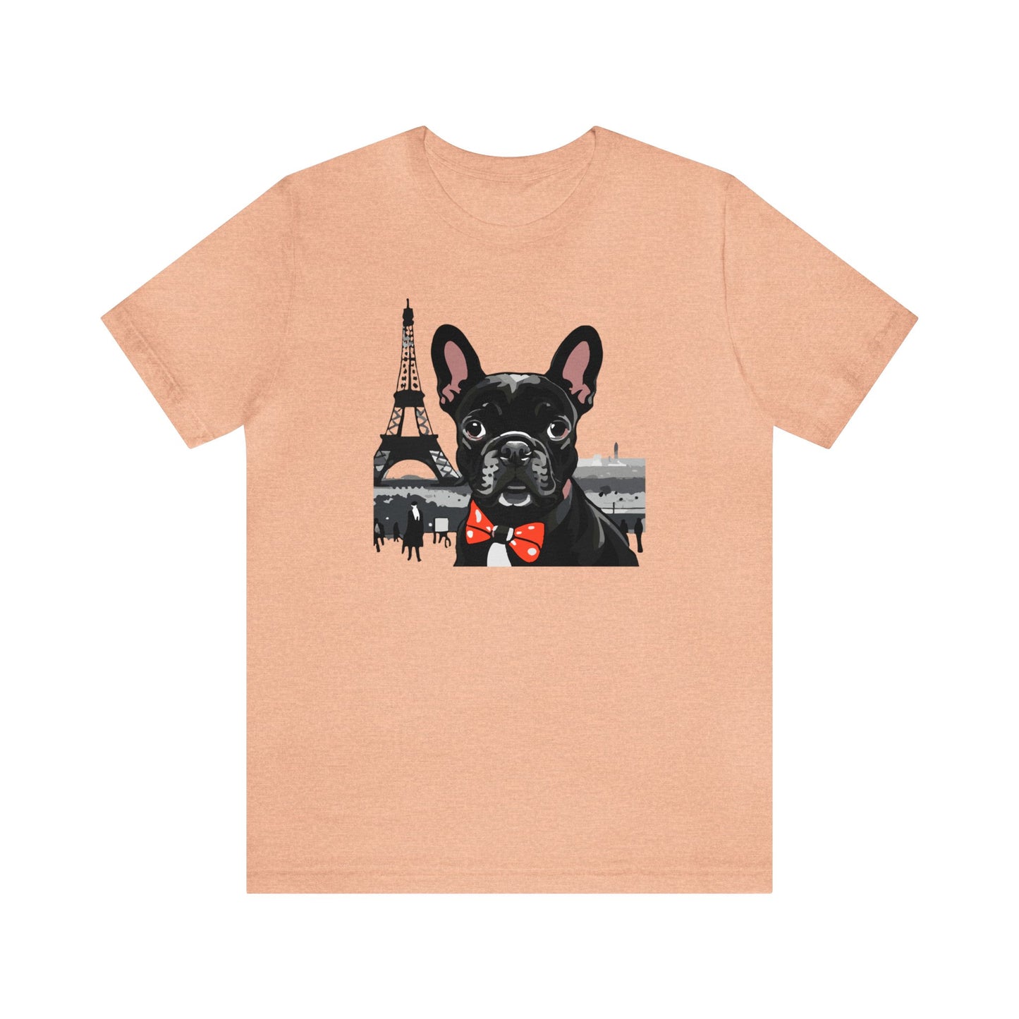 French Bulldog in Paris - Unisex T-Shirt