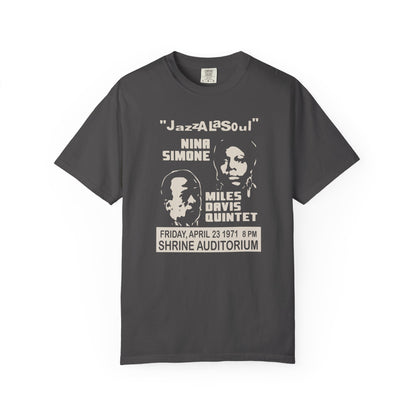 Nina Simone & Miles Davis at the Shrine Unisex T-Shirt