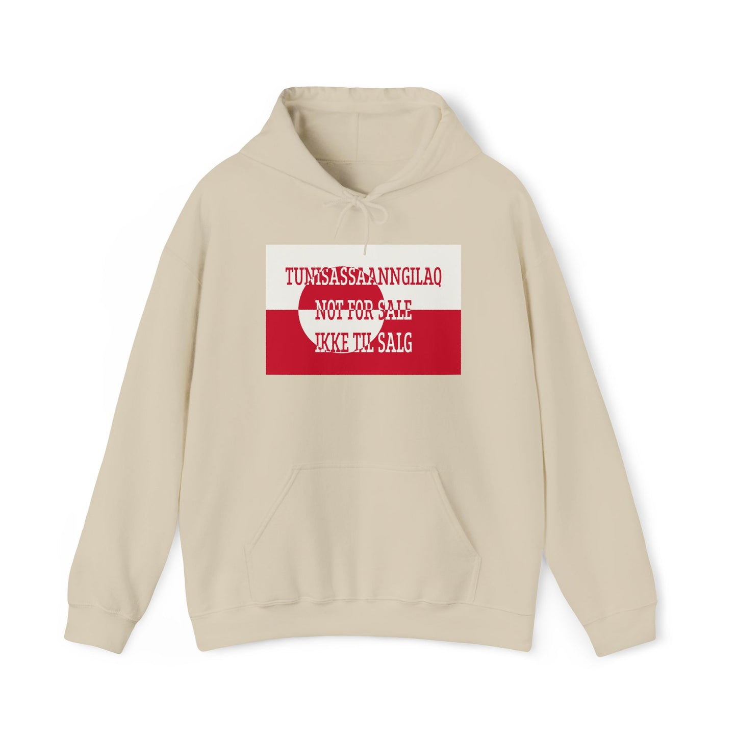 Greenland Flag Not For Sale Hoodie