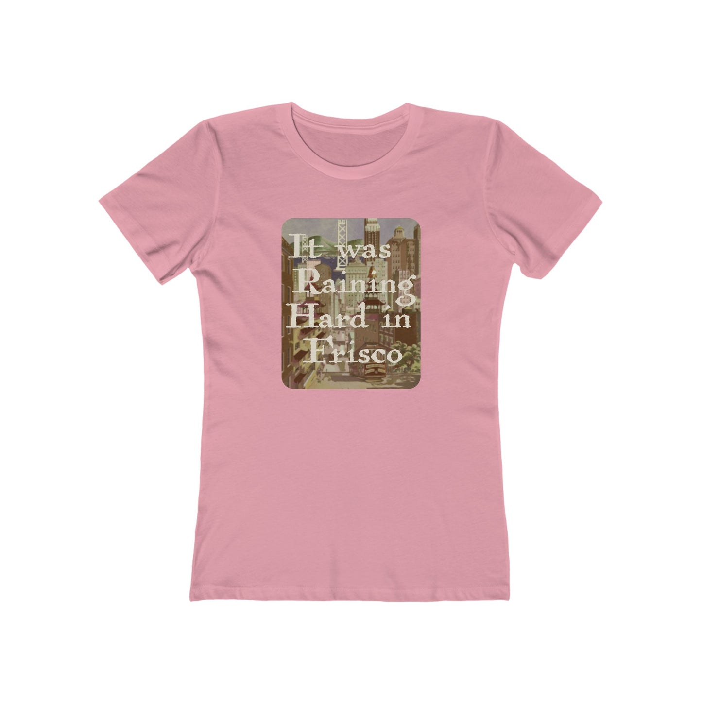 It Was Raining Hard in Frisco - Taxi Harry Chapin - Women's T-Shirt