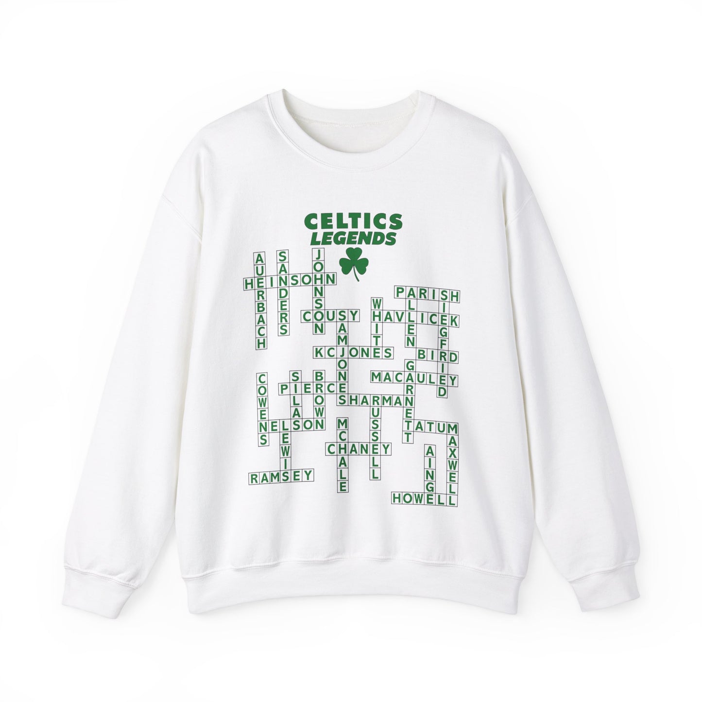 Celtics Legends Crossword - Unisex Sweatshirt