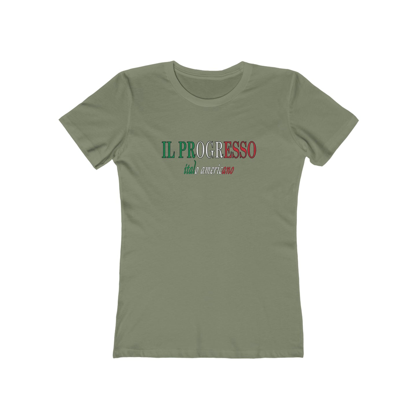 Il Progresso T-Shirt Italian Newspaper Women's Tee