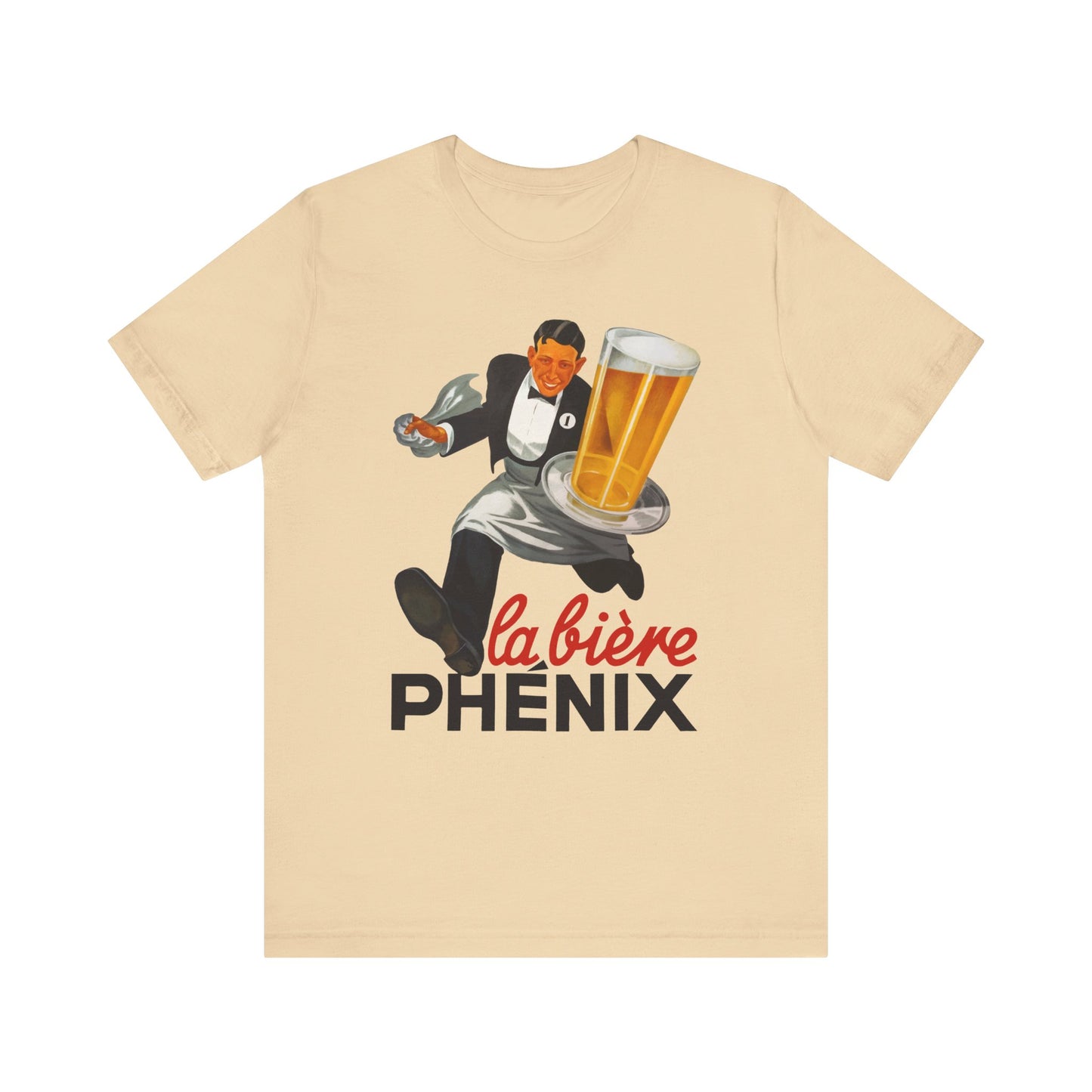 La Biere Phenix - Vintage Beer Ad - Unisex T-Shirt