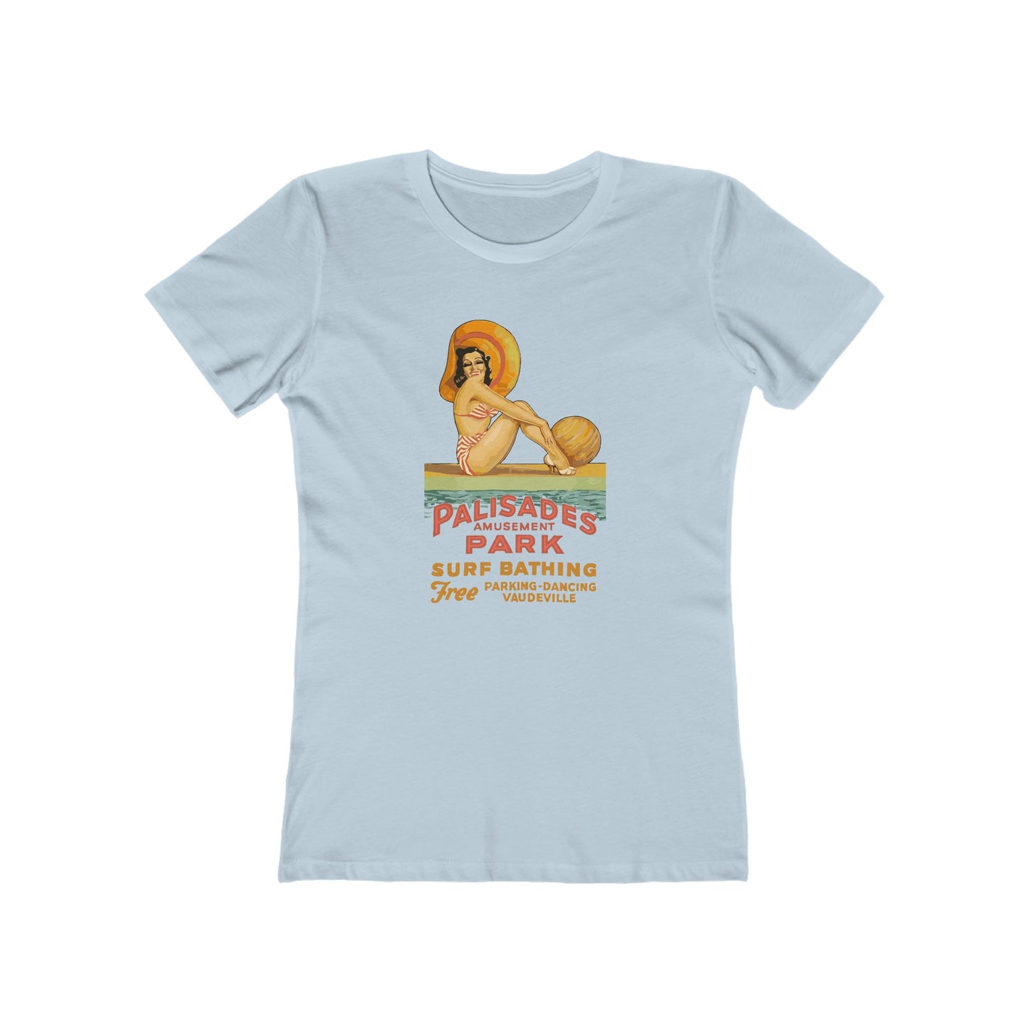 Palisades Amusement Park T-Shirt, New Jersey Tee Women's