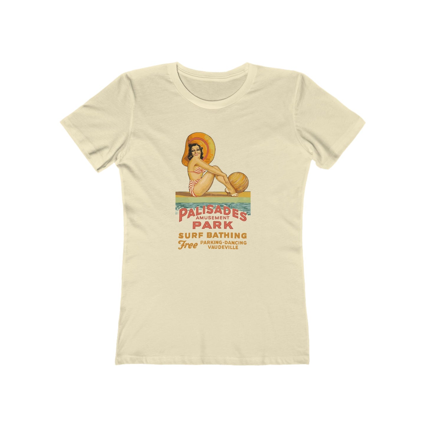 Palisades Amusement Park T-Shirt, New Jersey Tee Women's