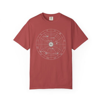 Solar System and Zodiac T-Shirt Unisex