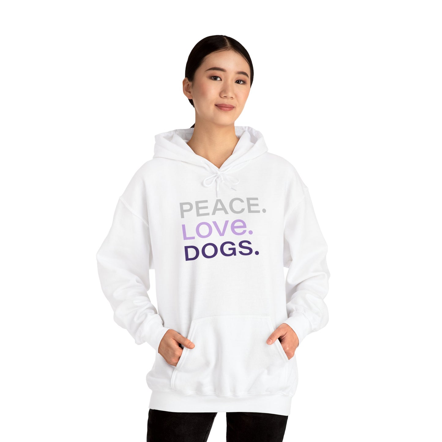 Peace Love Dogs Custom Hoodie