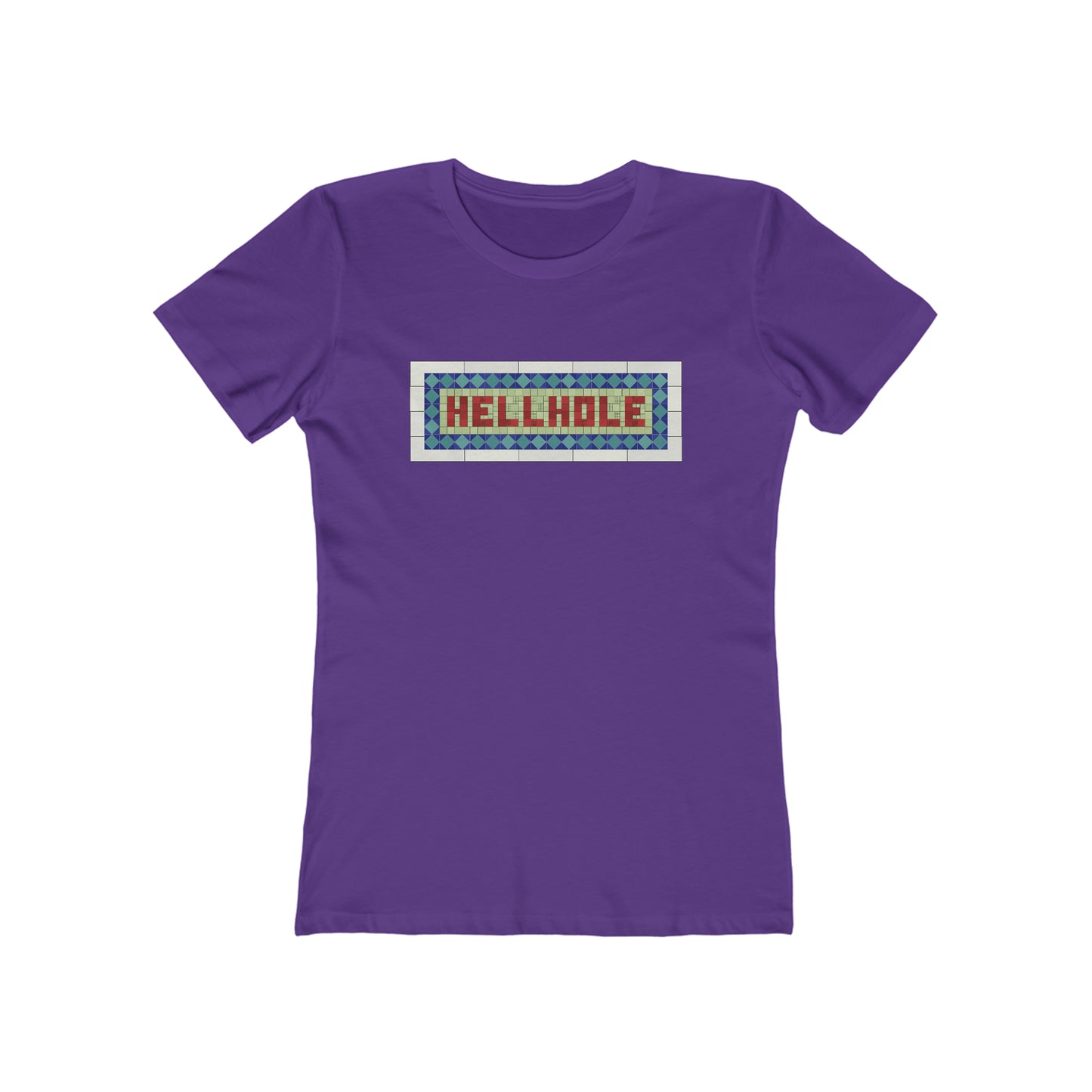 Hellhole Subway Sign - Women's T-Shirt